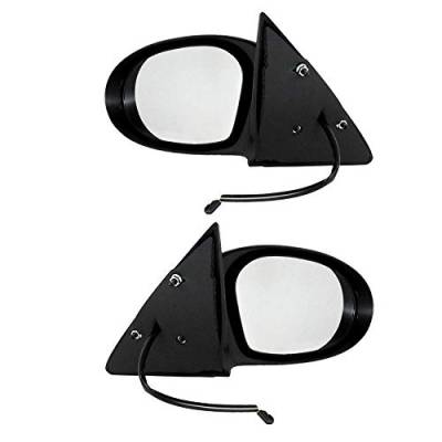 Rareelectrical - New Pair Of Door Mirrors Fits Pontiac Grand Am Se1 2002-2003 Gm1320257 Gm1321257 - Image 3