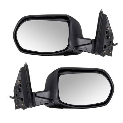 Rareelectrical - New Pair Of Door Mirrors Fits Honda Cr-V Ex 2007-2011 76200-Swa-A21zc Ho1320239 - Image 1