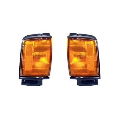 Rareelectrical - New Pair Of Side Marker Lights Compatible With Toyota 4Runner 1984-86 81610-89143 8162089143 - Image 5