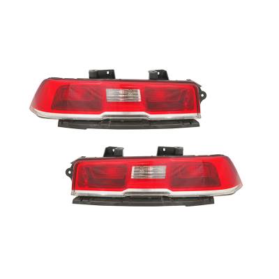 Rareelectrical - New Tail Light Pair Fits Chevrolet Camaro 14 Halogen 23256981 23489170 Gm2800265 - Image 2