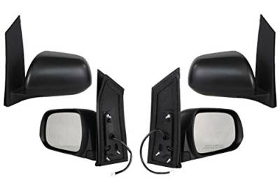 Rareelectrical - New Door Mirror Pair Compatible With Toyota 11-13 Sienna Power W/O Heat To1320268 Ty132er To1321268 - Image 3
