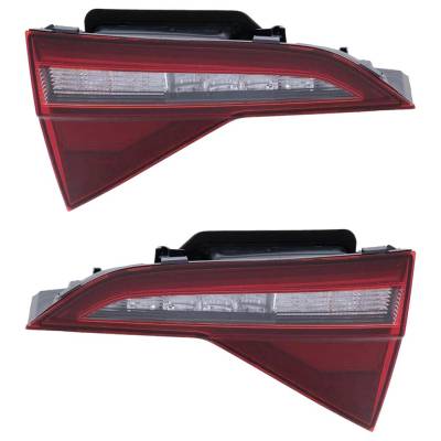 Rareelectrical - New Pair Of Daytime Running Lights Compatible With Volkswagen Jetta 1.4L 1.5L 2.0L 2019-2023 By - Image 1