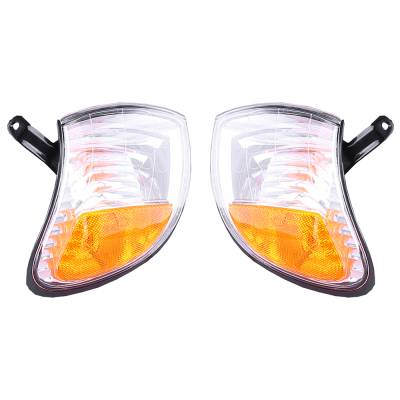 Rareelectrical - New Pair Of Turn Signal Lights Compatible With Toyota Tundra 2000-04 To2531135 815100C010 - Image 1