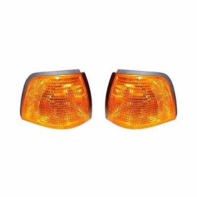 Rareelectrical - New Pair Of Turn Signal Lights Compatible With Bmw 320I 1992-1994 1995 63-13-8-353-279 63138353280 - Image 5