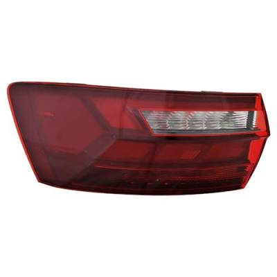 Rareelectrical - New Led Outer Left Tail Light Compatible With Volkswagen Jetta Gli Autobahn Sedan 4 Door 2.0L 2020 - Image 5