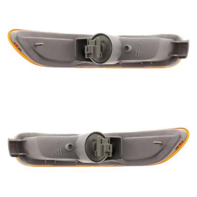 Rareelectrical - New Pair Of Daytime Running Lights Compatible With Toyota Corolla 1993 1994 1995 1996 1997 By Part - Image 1