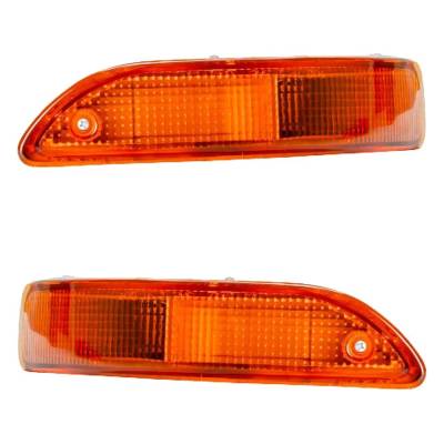 Rareelectrical - New Pair Of Daytime Running Lights Compatible With Toyota Corolla 1993 1994 1995 1996 1997 By Part - Image 2