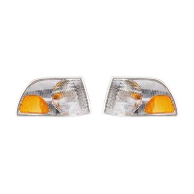 Rareelectrical - New Pair Of Turn Signal Lights Compatible With Volvo C70 1998-2002 Vo2521101 94831856 9483185-6 - Image 5