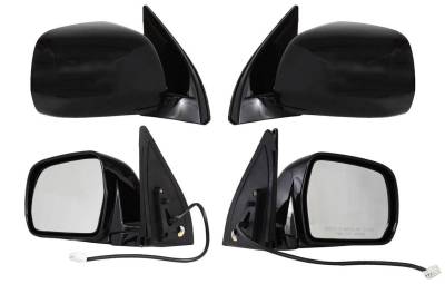 Rareelectrical - New Door Mirror Pair Compatible With Toyota 01-07 Highlander Power W/O Heat To1320200 70086T - Image 5