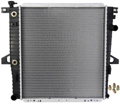 Rareelectrical - New Radiator Assembly Compatible With Mercury 98-01 Mountaineer 4.0L V6 Cid Fd37078a 431411 3280 - Image 1