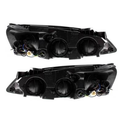 Rareelectrical - New Pair Of Halogen Headlights Compatible With Pontiac G6 Gxp Coupe 2008 2009 By Part Number - Image 4