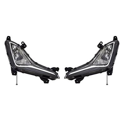 Rareelectrical - New Pair Of Fog Lights Compatible With Hyundai Elantra Gl 2014-2016 Hy2592146 92202-3X210 922013X210 - Image 5