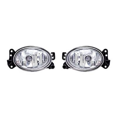 Rareelectrical - New Pair Of Fog Light Compatible With Mercedes Benz C230 C250 C300 C350 Cls500 1698201656 1698201556 - Image 5