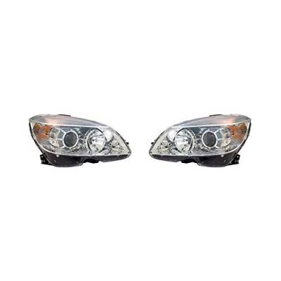 Rareelectrical - New Headlight Pair Fits Mercedes Benz C300 C350 2008-2011 2049065503 Mb2503163 - Image 5