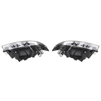 Rareelectrical - New Pair Of Halogen Headlight Compatible With Bmw 128I Coupe 2008-2011 By Part Number - Image 2