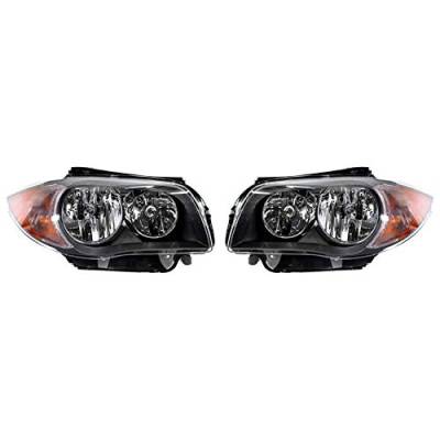 Rareelectrical - New Pair Of Halogen Headlight Compatible With Bmw 128I Coupe 2008-2011 By Part Number - Image 3