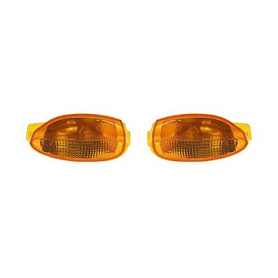 Rareelectrical - New Pair Of Turn Signal Lights Compatible With Buick Lesabre 2000-2005 Gm2530122 10386586 Gm2531122 - Image 5