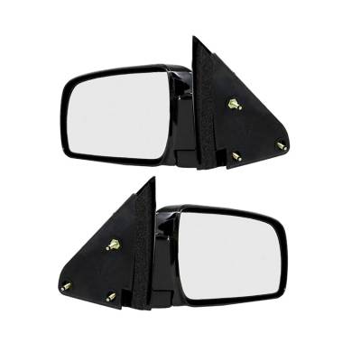 Rareelectrical - New Pair Of Door Mirrors Fits Chevrolet C1500 1998 Gm1321123 Gm1320123 15764759 - Image 1
