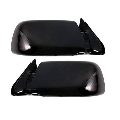 Rareelectrical - New Pair Of Door Mirrors Fits Chevrolet C1500 1998 Gm1321123 Gm1320123 15764759 - Image 2