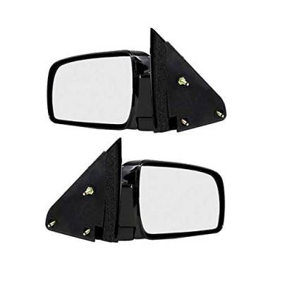 Rareelectrical - New Pair Of Door Mirrors Fits Chevrolet C1500 1998 Gm1321123 Gm1320123 15764759 - Image 3