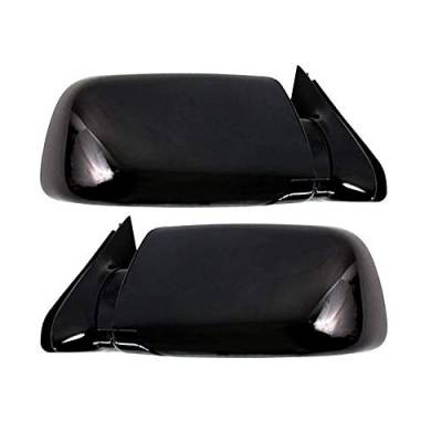 Rareelectrical - New Pair Of Door Mirrors Fits Chevrolet C1500 1998 Gm1321123 Gm1320123 15764759 - Image 4