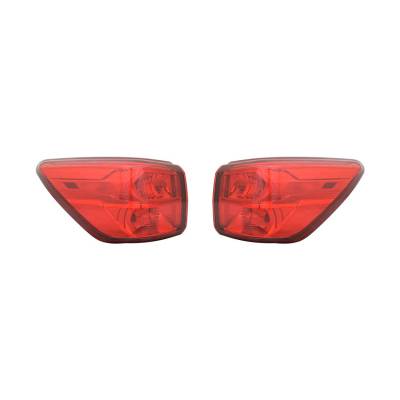 Rareelectrical - New Pair Of Tail Lights Fits Nissan Pathfinder 3.5L 2017 26550-9Pf0a Ni2804109 - Image 2
