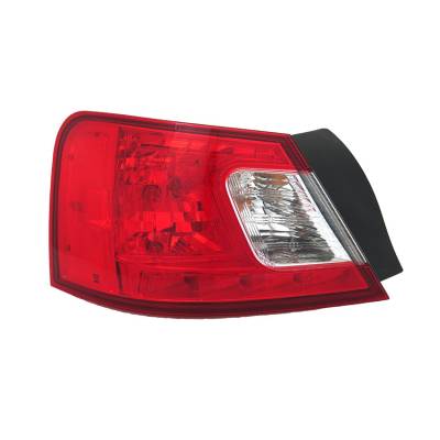 Rareelectrical - New Driver Side Tail Light Compatible With Mitsubishi Galant Ralliart Diamond 2009-2012 Mi2800134 - Image 1