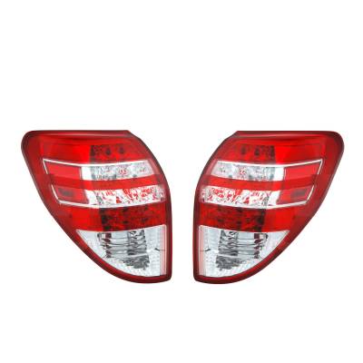 Rareelectrical - New Tail Light Pair Compatible With Toyota Rav4 2009 2010 To2819142 81551-42130 To2818142 - Image 1