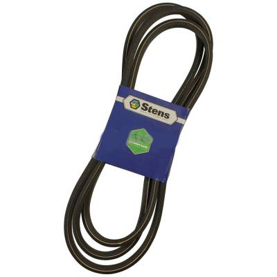 Rareelectrical - New 130 1/2" OEM Replacement Belt Compatible With John Deere F735-54 X495-62C X595-62C 2520-62 - Image 1