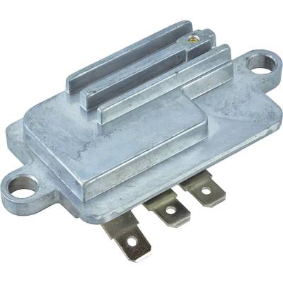 Rareelectrical - New 12V Voltage Regulator Compatible With Husqvarna Hustler 929489 931378 966613401 930503Us By Part - Image 1