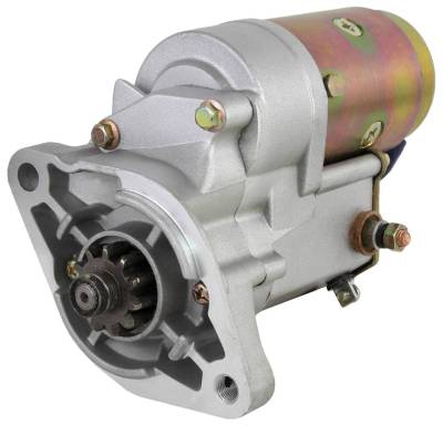 Rareelectrical - New Starter Motor Compatible With 1983 European Toyota Lcv Hi-Ace 2200 128000-8142 128000-9590 - Image 1