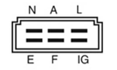 RAREELECTRICAL - New Voltage Regulator Compatible With Ford New Holland 1900 Shibaura Diesel 1979-83 Sba185046071 - Image 4