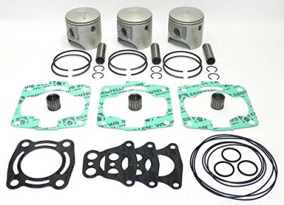 Rareelectrical - New Rebuild Kit Compatible With Standard Bore 81Mm Polaris 97 Sl 98 Slhx 96-99 Sltx 99 Slx 1050 - Image 1