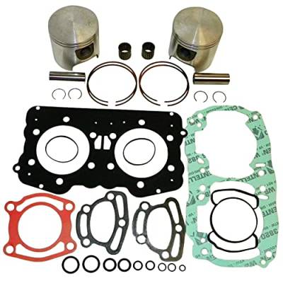 Rareelectrical - New Rebuild Kit Compatible With Standard Bore 87.91Mm Sea-Doo 2000-01 Gtx Di 2000-03 Rx Di 951Cc - Image 3