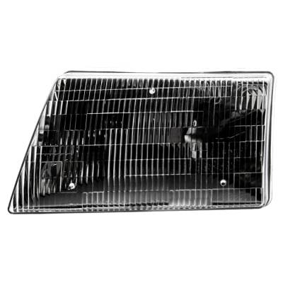 Rareelectrical - New Left Headlight Compatible With Mazda B2500 B3000 Se Extended Pickup 1998 1999 2000 By Part - Image 1