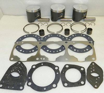 Rareelectrical - New 80.75Mm Platinum .75Mm Over Rebuild Kit Compatible With Kawasaki Zxi 1100 1996 1997 1998 1999 - Image 3