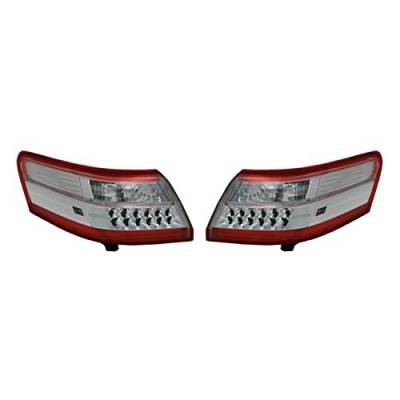 Rareelectrical - New Outer Tail Light Pair Compatible With Toyota Camry Hybrid 2010 2011 By Part Numbers To2819145 - Image 3