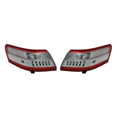 Rareelectrical - New Outer Tail Light Pair Compatible With Toyota Camry Hybrid 2010 2011 By Part Numbers To2819145 - Image 4