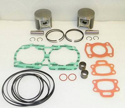 Rareelectrical - New 78.50Mm Jet Ski Platinum .5Mm Over Rebuild Kit Compatible With Sea-Doo Spx 650 1995 - Image 3