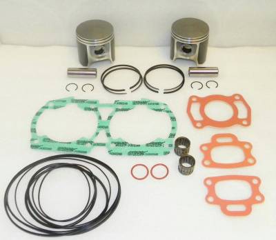 Rareelectrical - New 79Mm Jet Ski Platinum 1Mm Over Rebuild Kit Compatible With Sea-Doo Explorer 650 1994 1995 1996 - Image 4