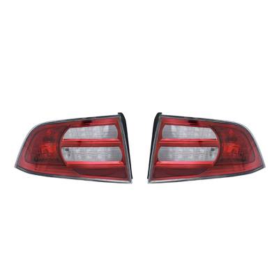 Rareelectrical - New Tail Light Pair Compatible With Acura Tl Base 2008 33551Sepa11 33551-Sep-A11 Ac2819107 - Image 4
