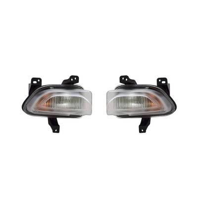 Rareelectrical - New Pair Of Turn Signal Lights Fits Jeep Renegade 1.8L 2017 68256431Aa Ch2530105 - Image 1