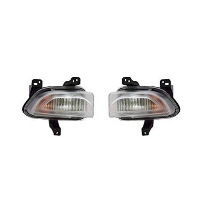 Rareelectrical - New Pair Of Turn Signal Lights Fits Jeep Renegade 1.8L 2017 68256431Aa Ch2530105 - Image 5