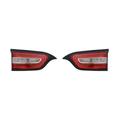 Rareelectrical - New Pair Of Inner Tail Lights Compatible With Jeep Cherokee 2014-2016 68102920Ac Ch2803104 - Image 5