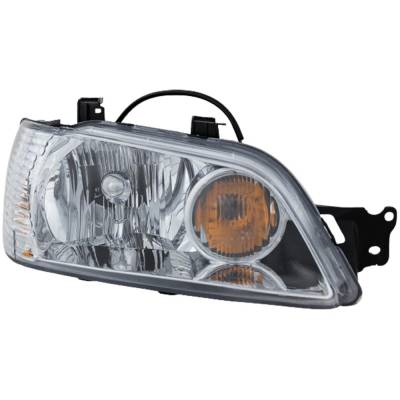 Rareelectrical - New Right Headlights Compatible With Mitsubishi Lancer 2.0L 2002 2003 By Part Numbers Mi2503124 - Image 2