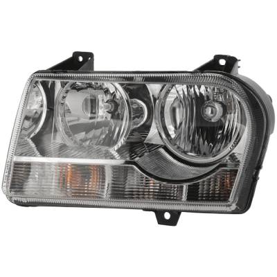 Rareelectrical - New Left Headlights Compatible With Chrysler 300 2.7L 3.5L 2005 2007 2008 By Part Numbers - Image 1