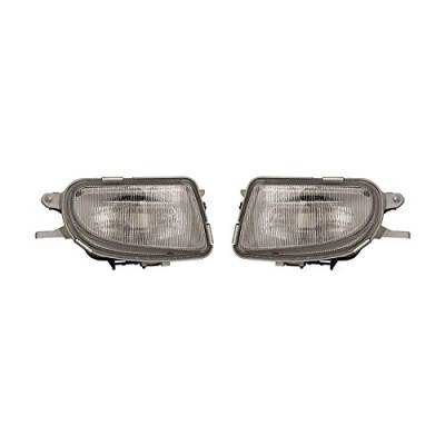 Rareelectrical - New Pair Of Fog Light Compatible With Mercedes Benz C43 Amg 1998-2000 1708200256 1708200156 170 820 - Image 5