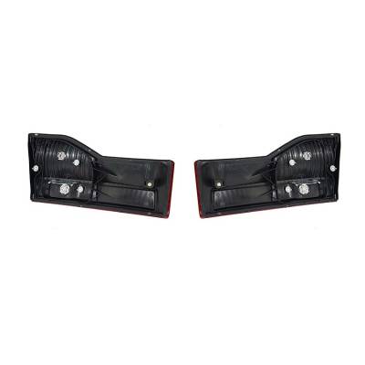 Rareelectrical - New Set Of 2 Inner Tail Lights Compatible With Honda Accord Sedan 2002 34151-S84-A11 34156S84a11 - Image 3