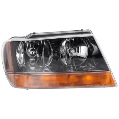 Rareelectrical - New Right Headlights Compatible With Jeep Grand Cherokee 4.0L 4.7L 1999 2000 2001 2002 2003 2004 By - Image 3