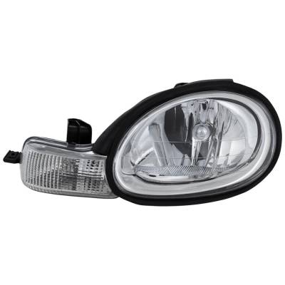 Rareelectrical - New Left Headlights Compatible With Dodge Plymouth Chrysler Neon 2.0L 2000 2001 2002 By Part Numbers - Image 2
